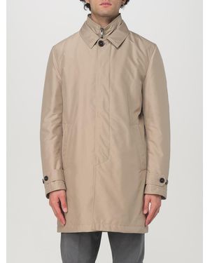 Fay Nylon Parka - Natural