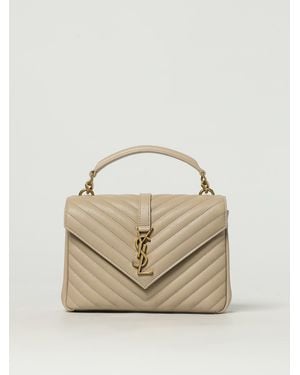 Saint Laurent Borsa College Medium - Neutro