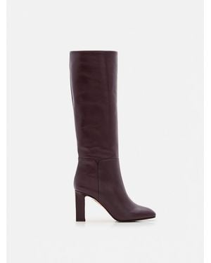 Aquazzura Flat Ankle Boots - Purple