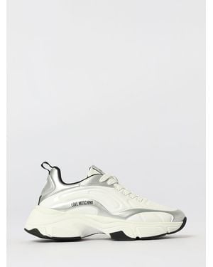 Love Moschino Baskets Femme - Blanc