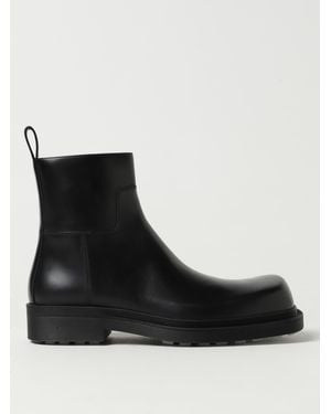 Bottega Veneta Ben Leather Boots - Black
