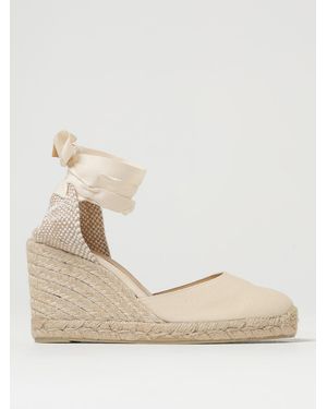 Castañer Carina Cotton Canvas Espadrilles - Natural