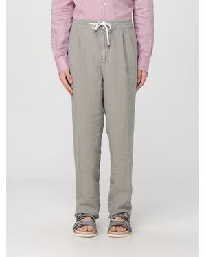Brunello Cucinelli Linen Trousers - Grey