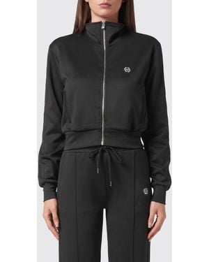 Philipp Plein Cotton Hoodie - Black