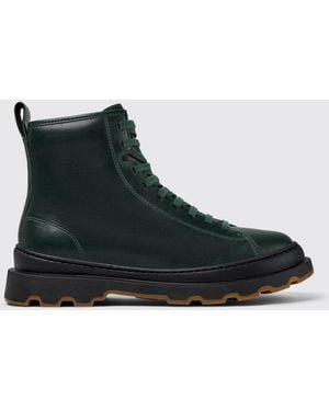 Camper Botín Brutus+ De Piel - Negro