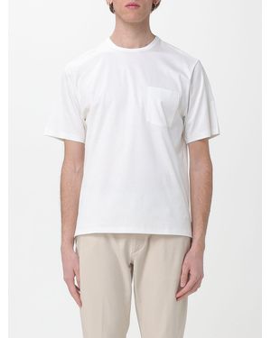 Agnona Crew Neck Cotton T-Shirt - White