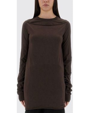Rick Owens Camiseta Mujer - Negro
