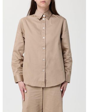 Max Mara Cotton Poplin Shirt - Natural