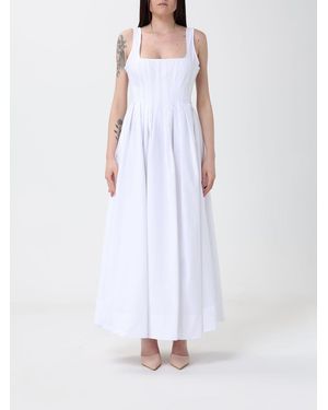 Sportmax Cotton Midi Dress - White