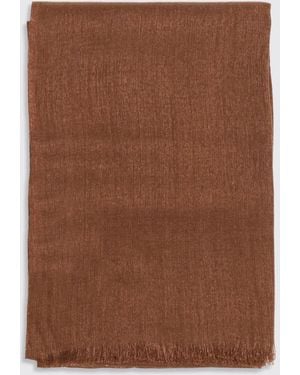 Brunello Cucinelli Cashmere Scarf - Brown