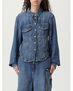 Ganni Hemdbluse Damen - Blau