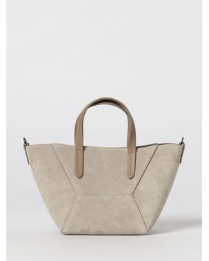 Brunello Cucinelli Shoulder Bag - Natural