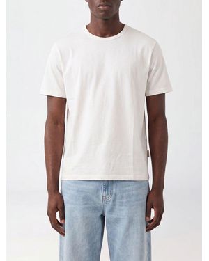 Our Legacy Organic Cotton T-Shirt With Applied Chest Logo - White