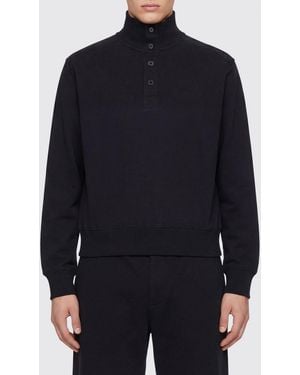 Entire studios Baumwoll-Rollkragenpullover - Blau