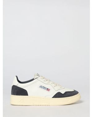 Autry Medalist Low Leather Trainers - White