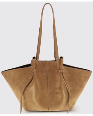 Yuzefi Schultertasche Damen - Weiß