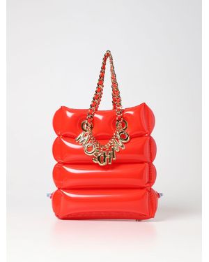 Moschino Borsa gonfiabile in pvc - Rosso
