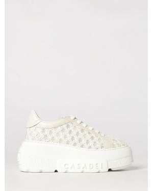 Casadei Nexus Wedge Sneakers - Natural