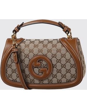 Gucci Borsa A Mano Media Blondie - Marrone