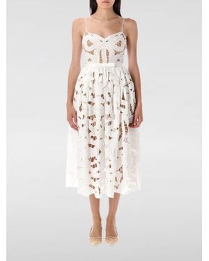 Self-Portrait Dress - White
