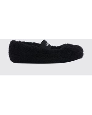 Moon Boot Bianca Shearling Ballerinas - White