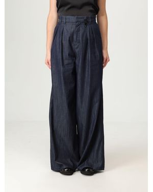 Max Mara Pantalón Mujer - Azul