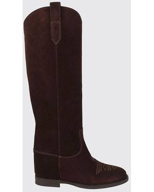 Via Roma 15 Botas Mujer - Rojo