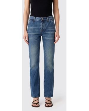 FRAME Vaqueros Slim Fit De De Algodón - Azul