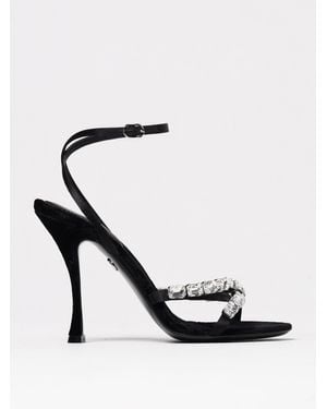 Dolce & Gabbana Sandalias De Tacón Mujer - Blanco