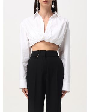 Jacquemus Camicia Cropped - Bianco