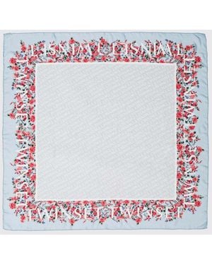 Twinset Bufanda De Modal Con Estampado Floral - Multicolor
