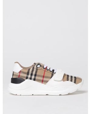 Burberry New Regis Sneakers - Metallic