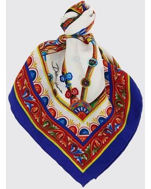 Dolce & Gabbana Dolce &Amp Gabbana Neck Scarf - Blue