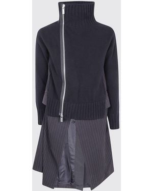 Sacai Coat - Blue