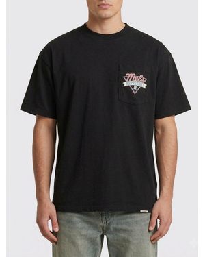 Represent Mel's Diner X Cotton T-Shirt With Graphic Print - Black