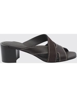 Tod's Leather Mules - Brown