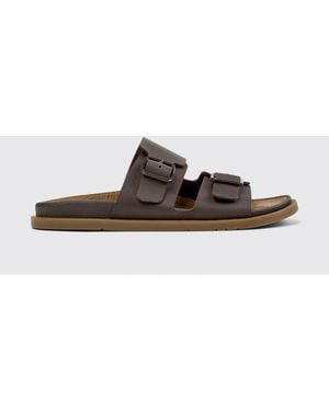 Camper Lluc Leather Sandals - Brown