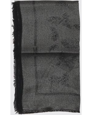 Elisabetta Franchi Bufanda Mujer - Gris