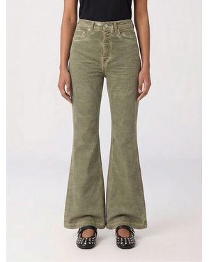 Rick Owens Bolan Flare Jeans - Green