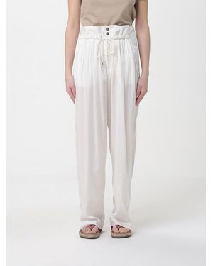 Isabel Marant Modal Blend Inaya Wide Leg Pants - White