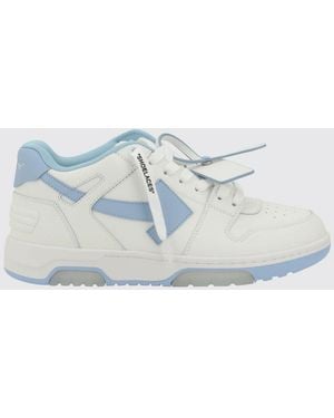 Off-White c/o Virgil Abloh Zapatillas Bicolor Out Of Office De Piel Y Poliéster Reciclado - Blanco