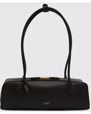 Alaïa Borsa A Spalla Le Teckel Media - Nero