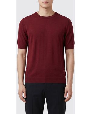 Ballantyne Baumwoll-Stricktop - Rot