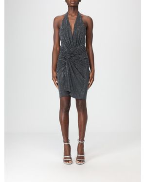 Alexandre Vauthier Rhinestone Dress - Blue