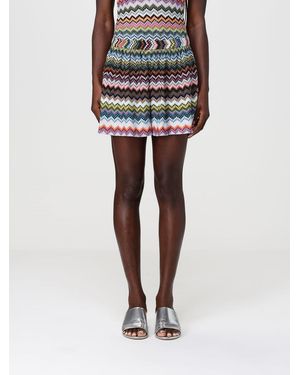 Missoni Lurex Viscose Zig-Zag Shorts - Black