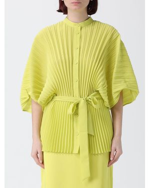 Twinset Pleated Crêpe Shirt - Yellow