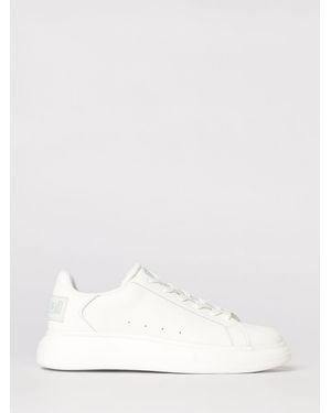 Just Cavalli Leather Trainers - Natural