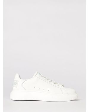 Just Cavalli Leather Trainers - Natural
