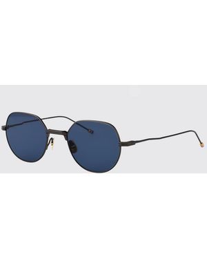 Thom Browne Ues935Ag0001 Titanium Sunglasses - Blue