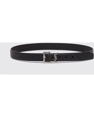 Saint Laurent Belt - White